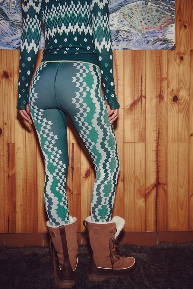 Myoko Jacquard Base Leggings #4