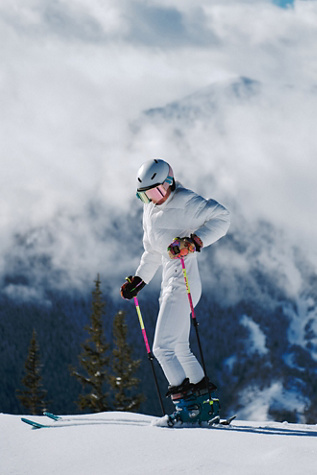 One-Piece Ski Suits + Ski Bib Overalls