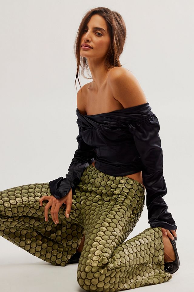 Wilder Days Sequin Flare Trousers #2