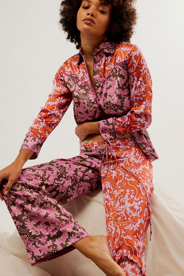 Vintage style pajama discount set