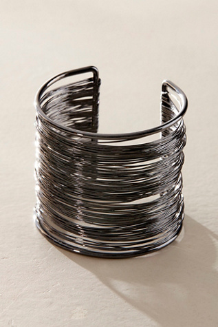 Tunnel Cuff At Free People In Hematite