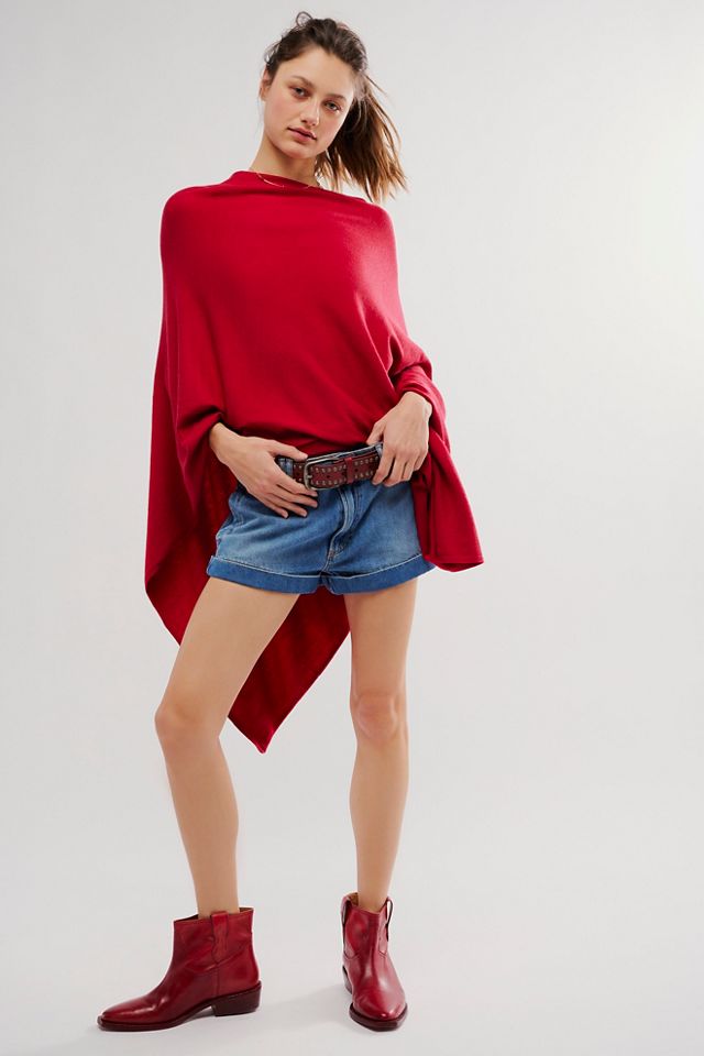 Simply Triangle Poncho