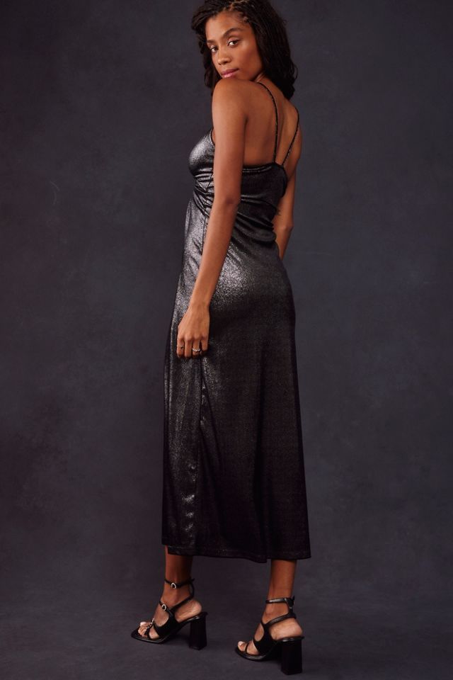 Robe nuisette en velours scintillant Lelia #1