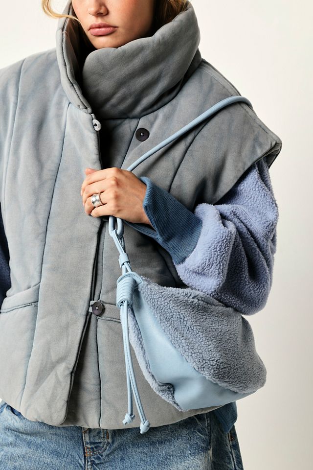 Sac à bandoulière en peau de mouton Suki #5