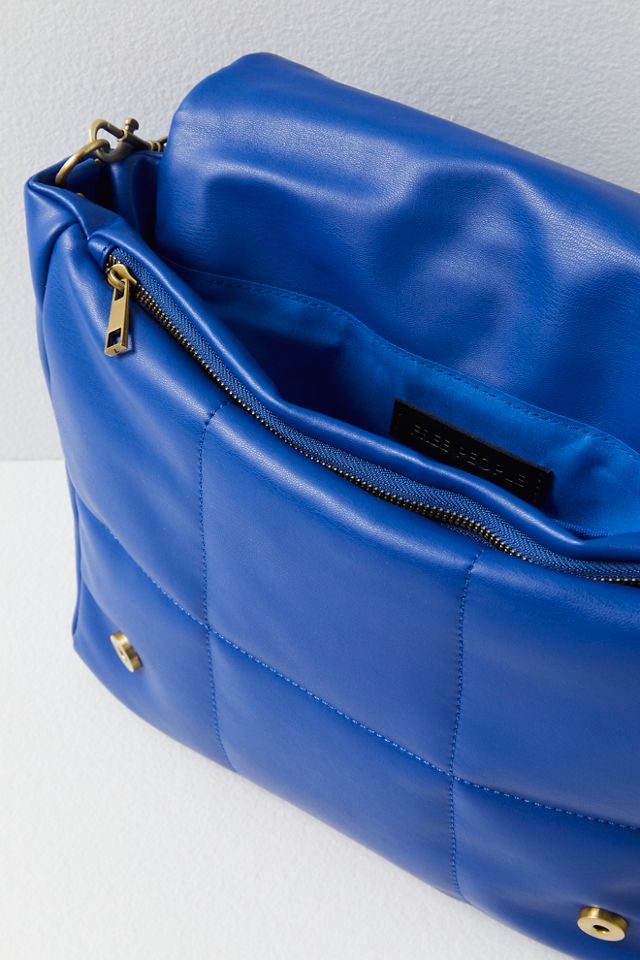 Vegan Leather Messenger Bag