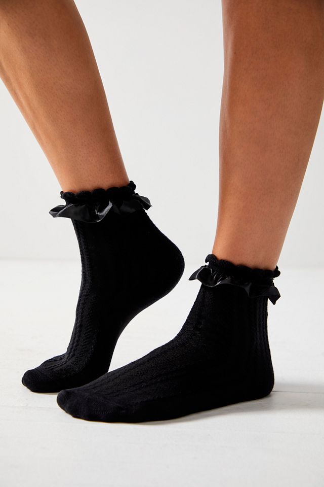 Mia Ruffle Socks | Free People