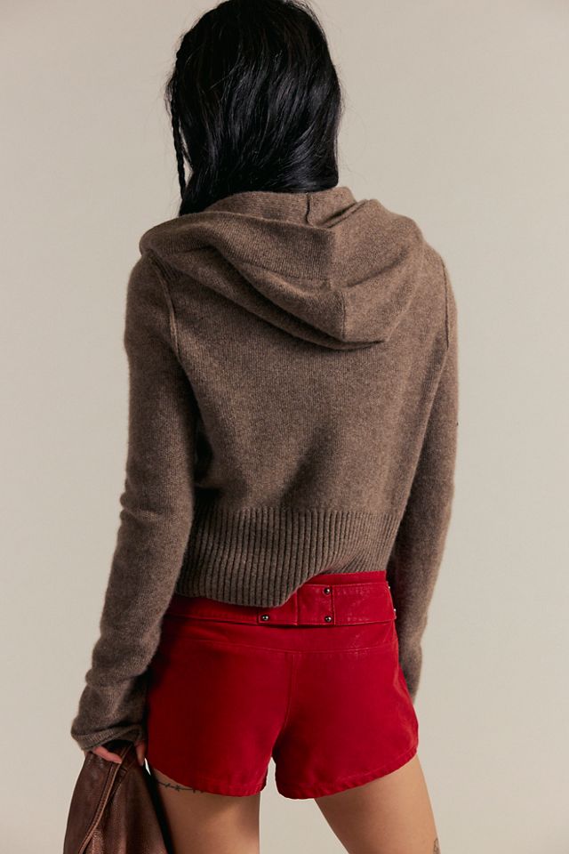 We The Free Micro Mini Suede Skort #1