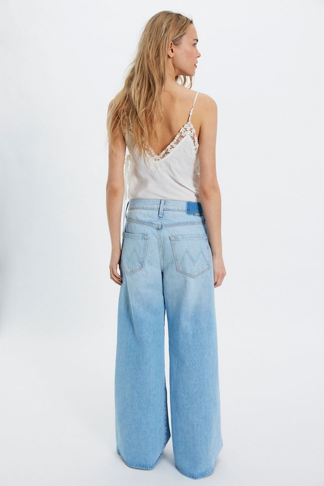 MOTHER The Ditcher Roller Zip Sneak Jeans | Free People