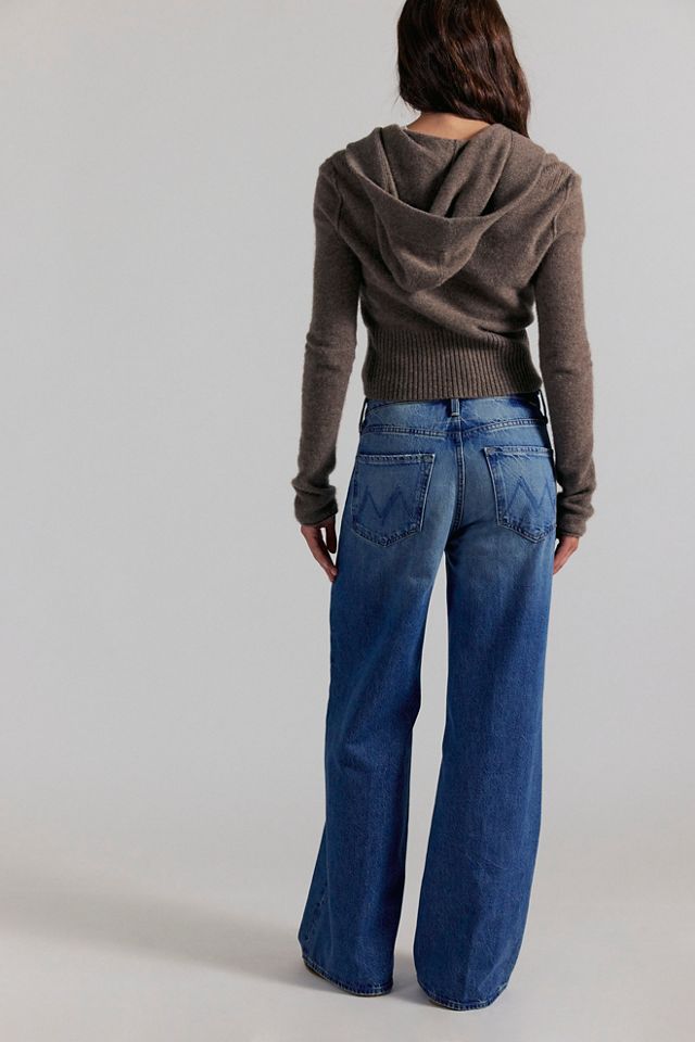 MOTHER The Ditcher Roller Zip Sneak Jeans #1