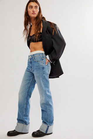 MOTHER The Duster Skimp Cuff Jeans