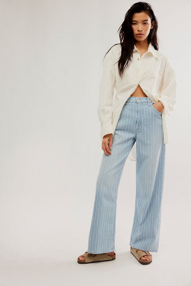 MOTHER High-Waisted Spinner Zip Jeans