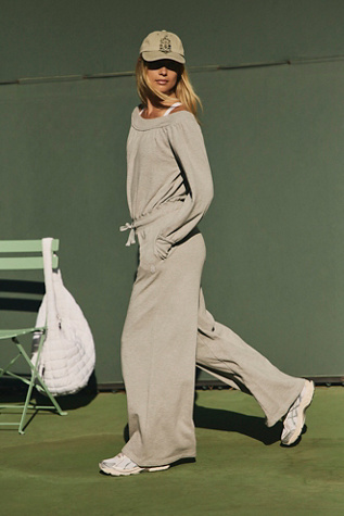 One To Beat Onesie by FP Movement at Free People in Heather Grey, Size: XS