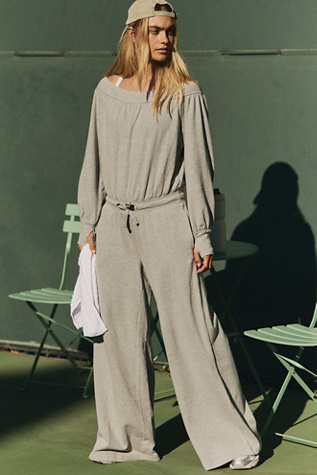 One To Beat Onesie by FP Movement at Free People in Heather Grey, Size: XS