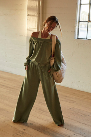One To Beat Onesie by FP Movement at Free People in Eucalyptus, Size: Small