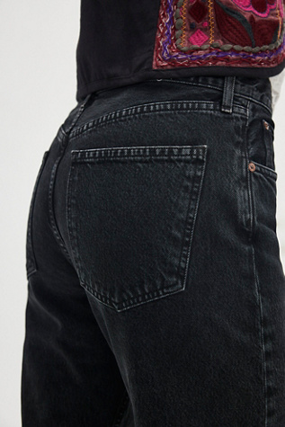 AGOLDE Fran Low-Slung Straight Jeans