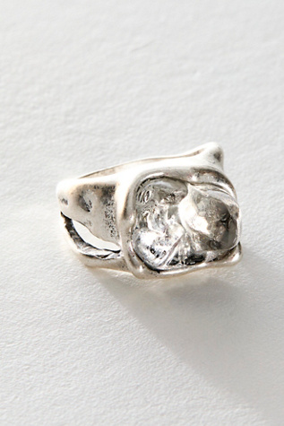 Thursday Ring at Free People in Silver, Size: 7