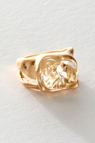 Thursday Ring at Free People in Gold, Size: US 8