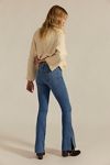 We The Free Level Up Slit Slim Flare Jeans