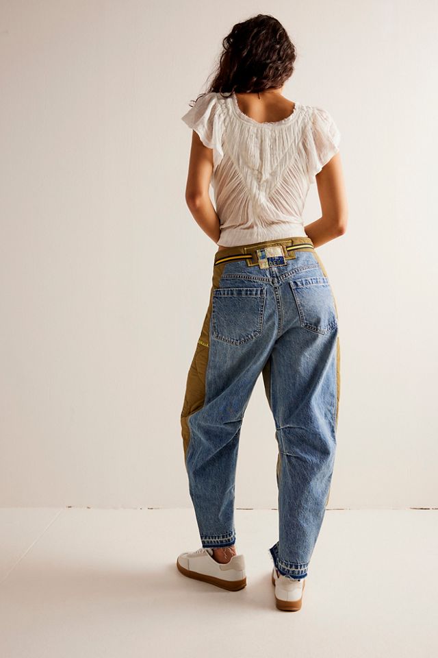 Jeans Barrel Pieced Delton We The Free #4
