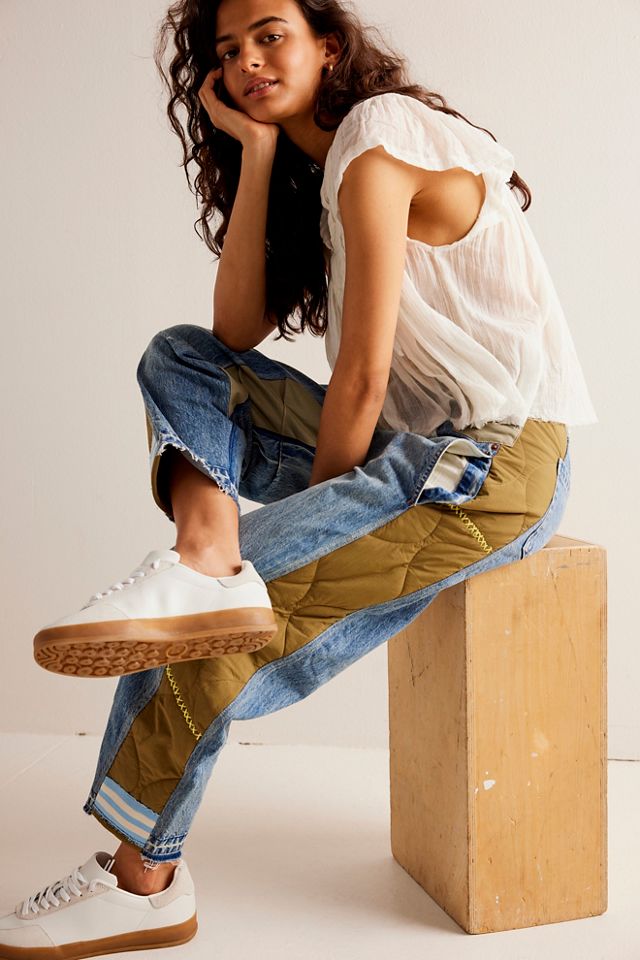 Jeans Barrel Pieced Delton We The Free #5