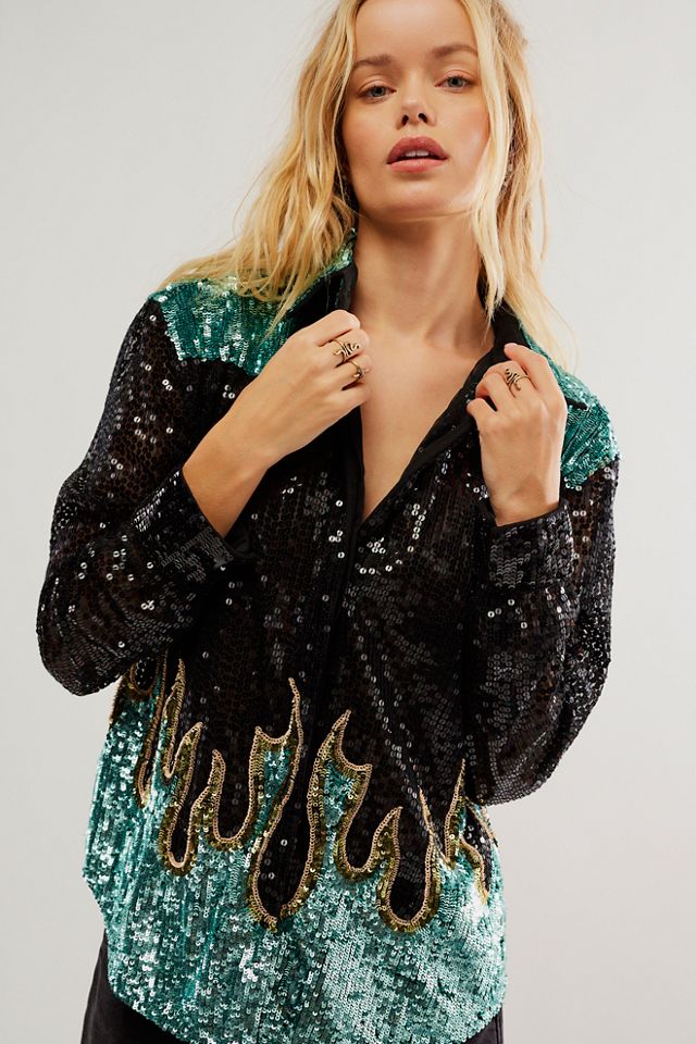 Sequin shirt