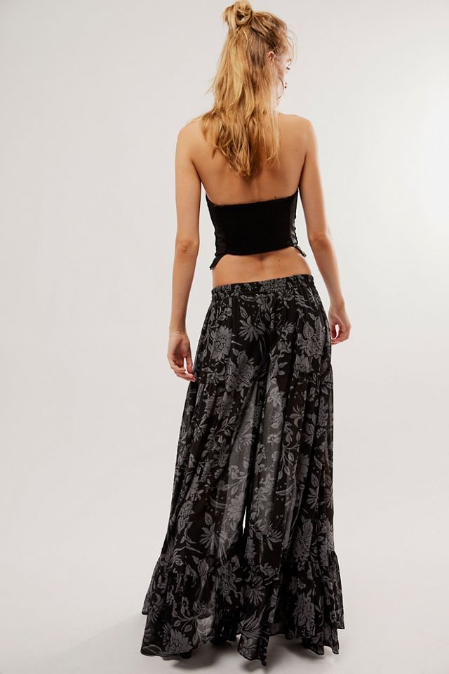 Pantalon à jambe évasée Colette #1