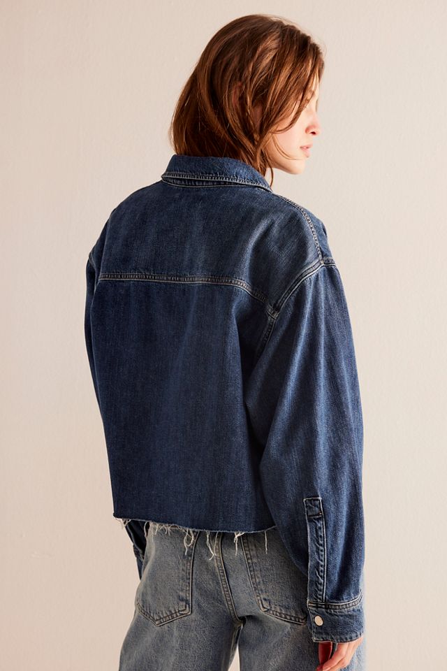 AGOLDE Nyx Denim Shirt | Free People