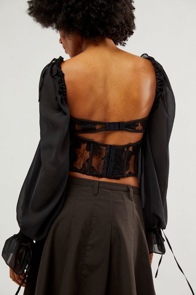 For Love & Lemons Sade Top #1