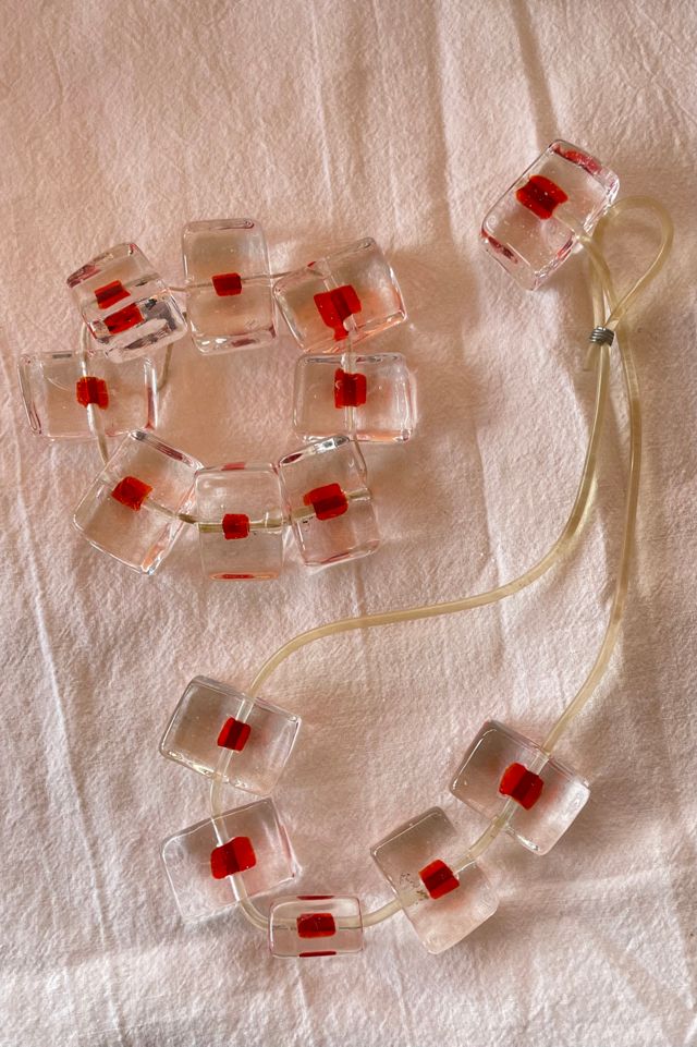 Vintage Clear Block Bracelet Selected by The Curatorial Dept. #1