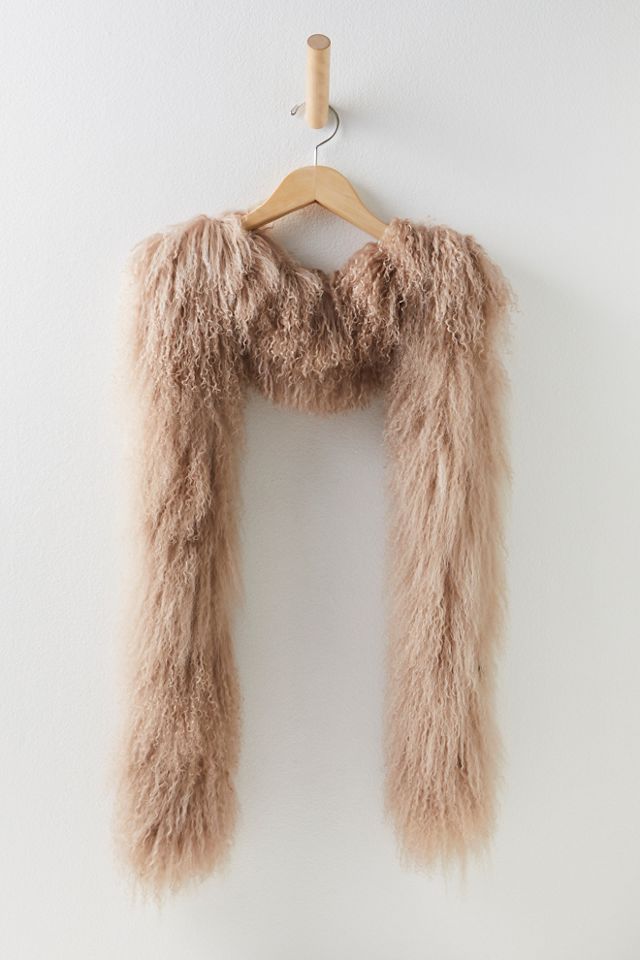 Toscana Shearling Boa Scarf #1
