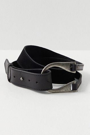 Rising Sun Hip Belt by Free People in Black, Size: M/L