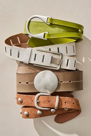 Free People Women\'s Pollen Jericho Hip Leather Belt Size S/M Size NWT Free People Women main image 4