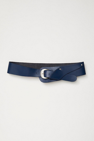 Jericho Hip Belt By FP Collection At Free People In Navy Baby, Size: M/L