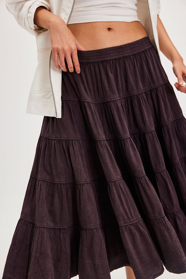 In Full Swing Midi Skirt | Free People