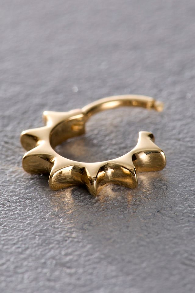 Pamela Love Sun Huggie Single Earring #1