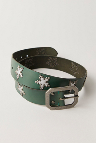 Starcrossed Studded Belt At Free People In Medusa, Size: XS/S