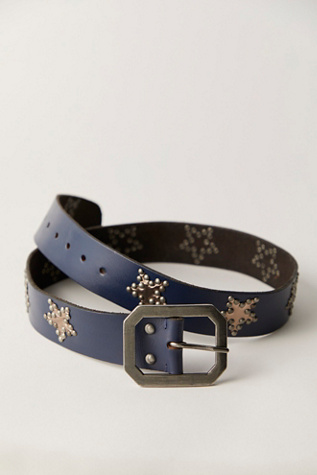 Starcrossed Studded Belt at Free People in Secret Society, Size: L-XL/G-TG