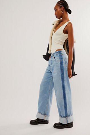 CITIZENS OF HUMANITY/ayla baggy 2026春夏 Citizens of Humanity Ayla Tuxedo Baggy Jeans | Free People