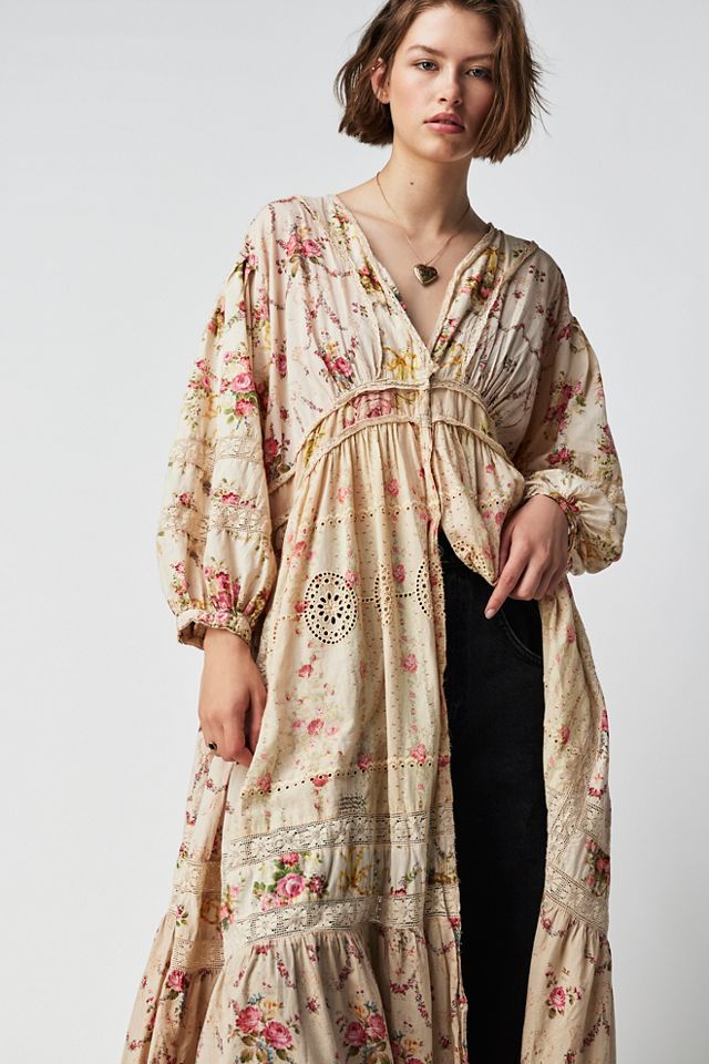 Magnolia Pearl Printed Patchwork Dress #2