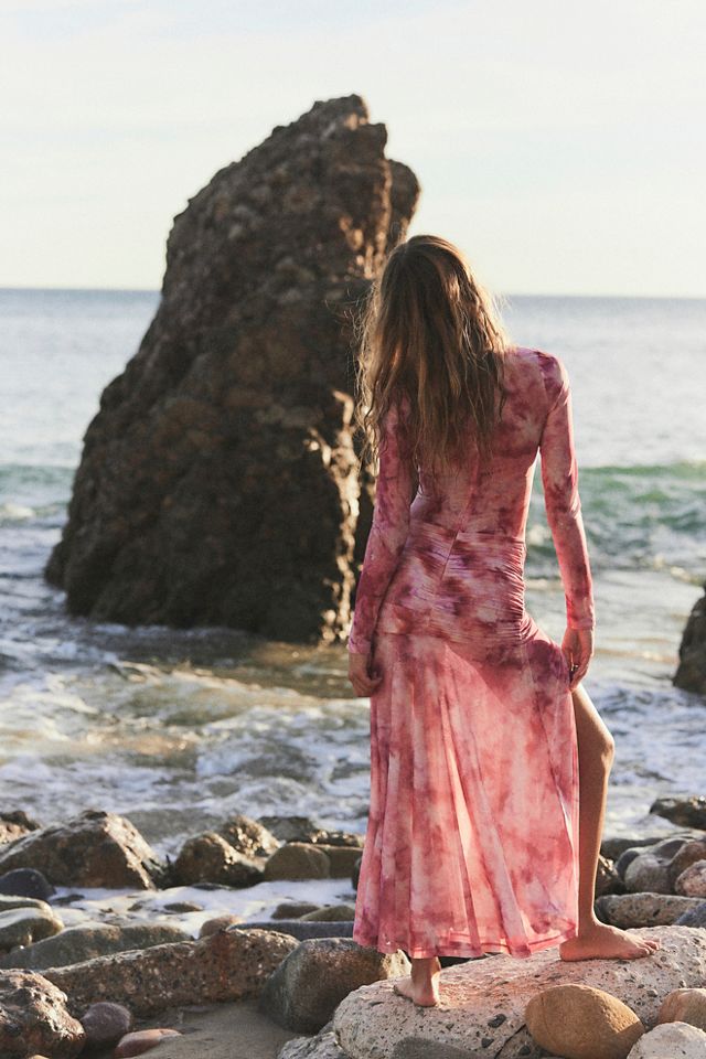Bardot Lea Printed Mesh Dress #1
