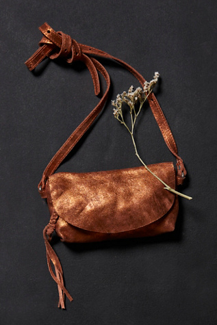 We The Free Rider Pyrite Crossbody by FP Collection at Free People in Sun Stone