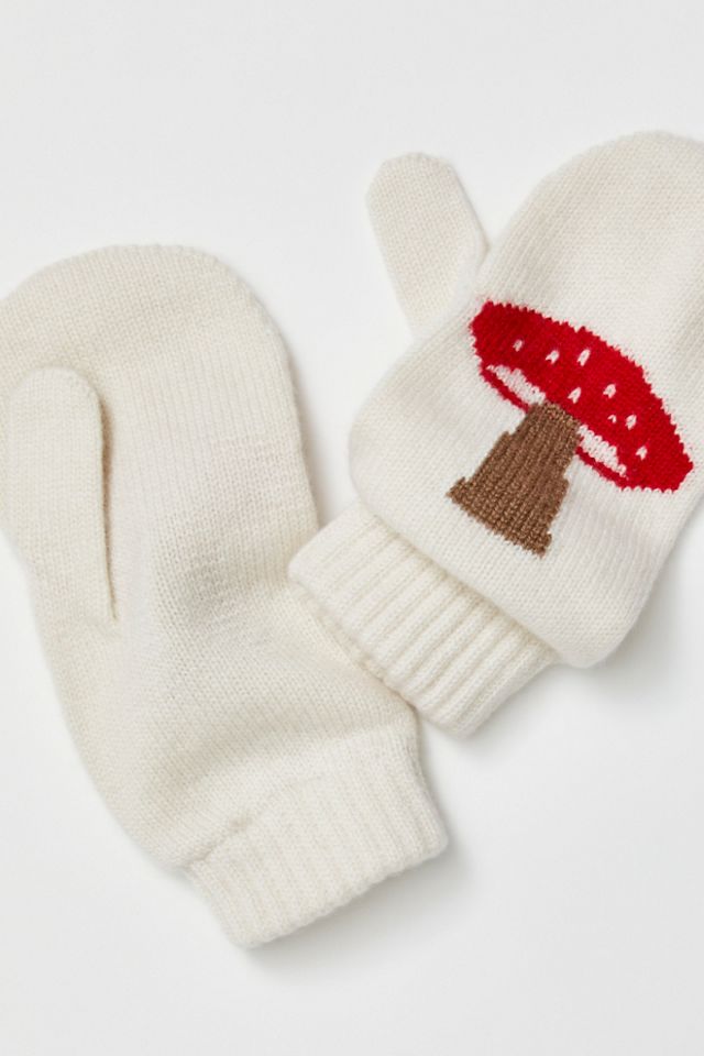Cashmere Mushroom Mittens #2