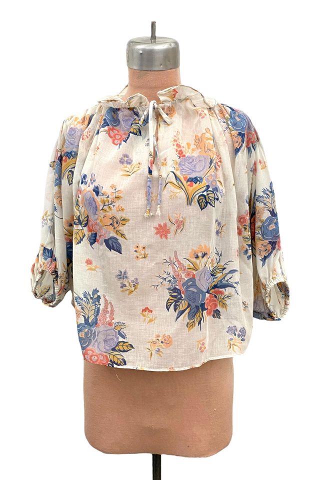 1970s Vintage Gauzy Batwing Blouse Selected by BusyLady Baca & The Goods #2