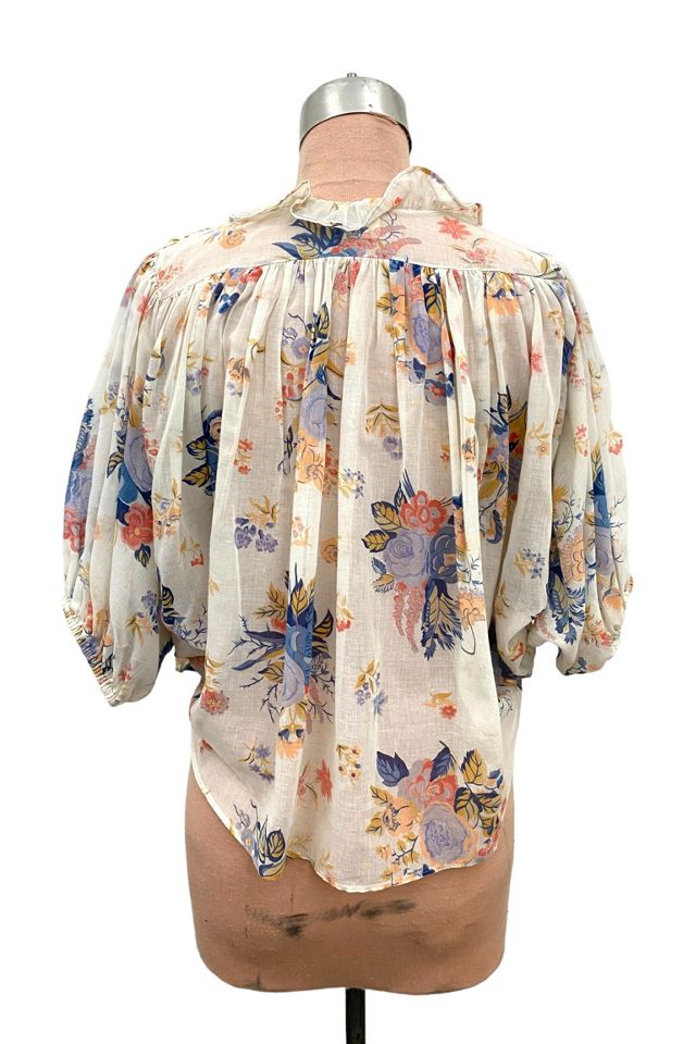 1970s Vintage Gauzy Batwing Blouse Selected by BusyLady Baca & The Goods #3