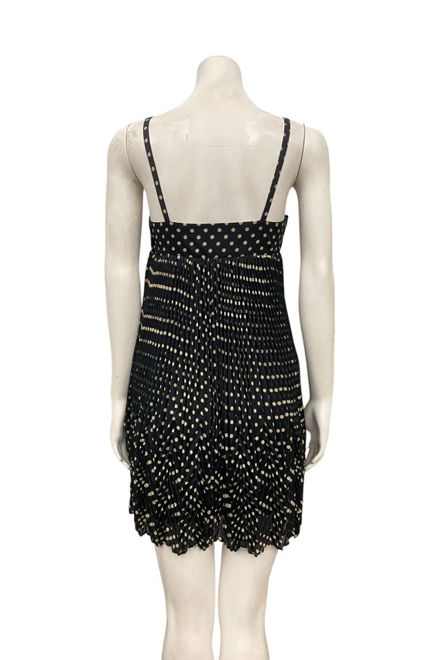1990s Vintage Sue Wong Pleated Polka Dot Dress Selected by BusyLady Baca & The Goods #3