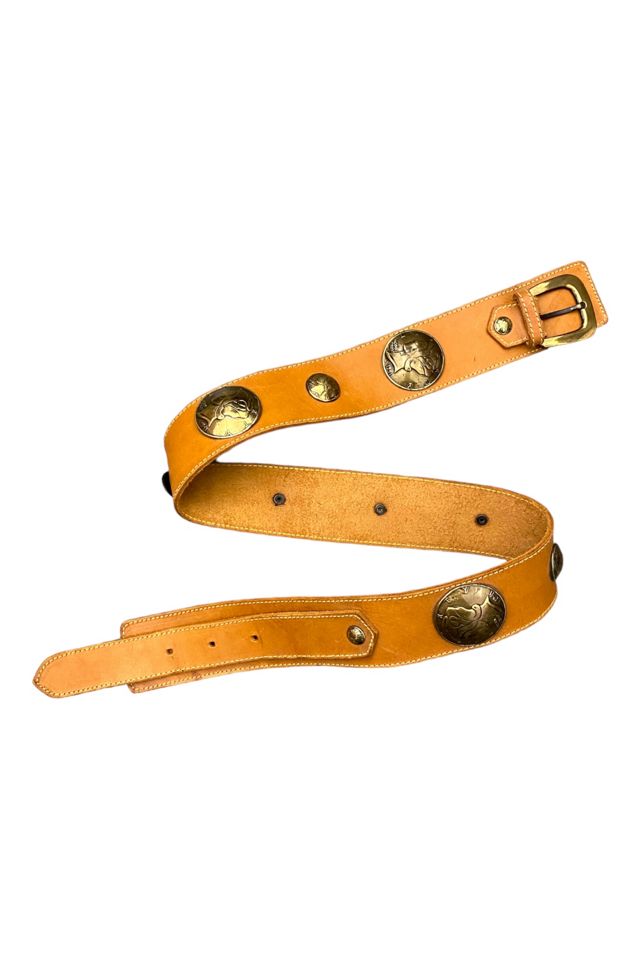 小物 vintage 80s leather-jewelry belt 小物 vintage 80s leather-jewelry belt vintage 80s leather