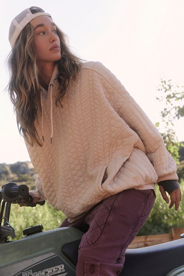 Sprint To The Finish Quilted Hoodie #2