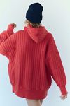 Sprint To The Finish Quilted Hoodie
