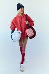 Sprint To The Finish Quilted Hoodie