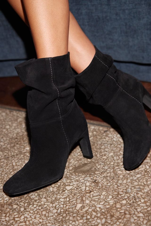 Calf length slouch boots best sale